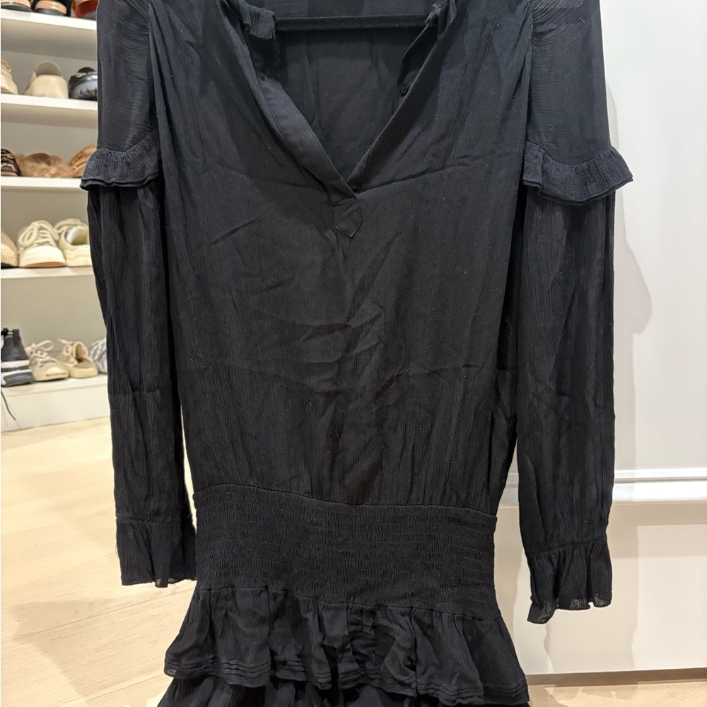 Women’s ba&sh black long sleeve dress 0